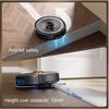 Robotic Vacuum Cleaner Teendow D10S Max Max Suction Power 5000Pa With Mop APP Control Home Cleaning Sweeping Map Navigation Black