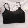 Seamless Beauty Back Thin Strap Wireless Padded Women Bra Camisole Tube Top