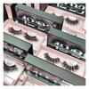Free Sample Individual Eyelashes Vegan Faux Mink Lashes  Full Strip Eyelashes
