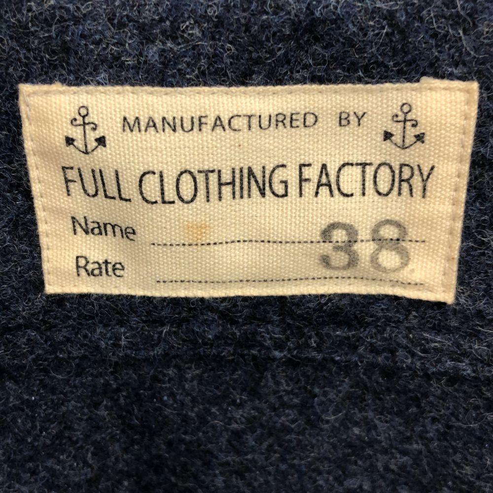 FULLCLOTHINGFACTORY Made In Japan Long Sleeve Wool Shirt 38 Blue Jacket Men's Used