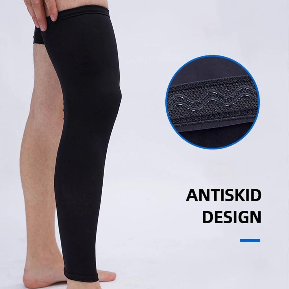 Sweat Wicking Long Compression Leg Sleeve Breathable Compression Leg Warmers Women