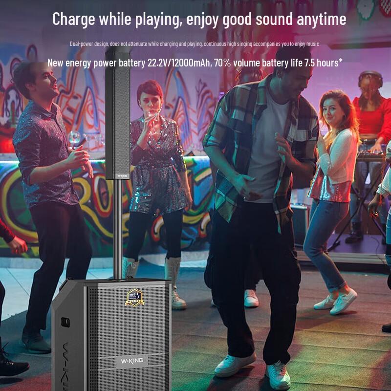 W-King K30Pro High-Power Outdoor Stage Bluetooth Speaker
