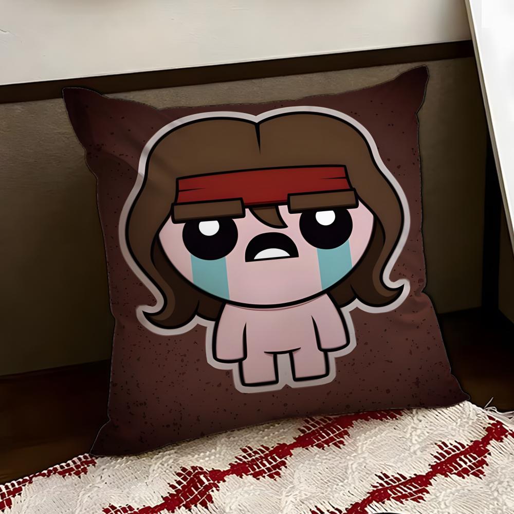 The BBinding of Isaac Cushion Cover Reversible Soft Durable Pillow Cover Home  Car MultiScene Use for Daily Comfort