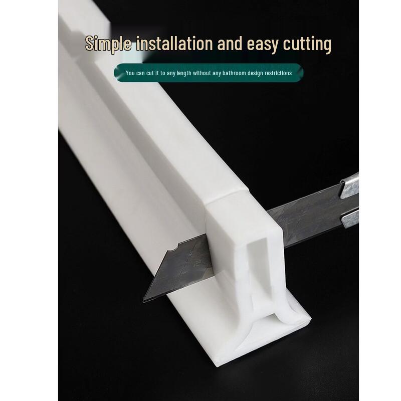 Self-Adhesive Bathroom Shower Water Barrier Strip