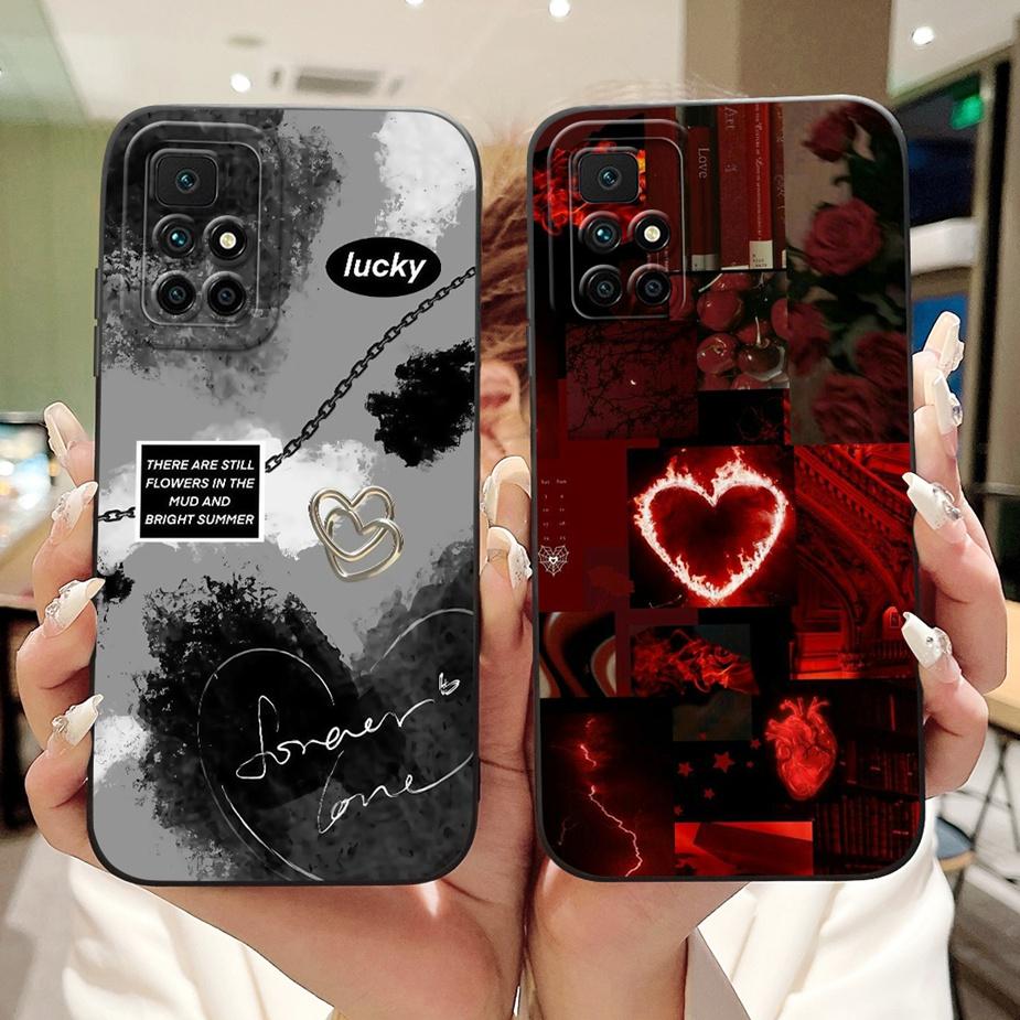For Xiaomi Redmi 10 Case New Fashion Candy Painted Cover Soft TPU Phone Case For Redmi 10 Prime Redmi10 2022 Fundas 6.5'' Bumper