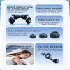 Noise-Canceling Silicone Ear Plugs, Soft Sleep Earplugs, Swimming Earplugs, For Sleep, Work, Study, Travel