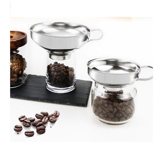 Stainless Steel Canning Funnel Wide Mouth Large Funnel Wide Mouth Funnel for Mason Jar Funnel Wide Funnel for Canning (Wide Mouth Funnel Set)