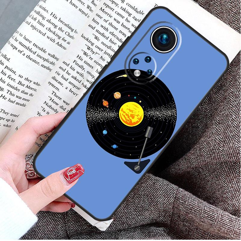 Vinyl Record Retro Case For Honor Magic 5 6 7 8 Pro Honor Win RT X9d X9c X9b X9a X8c X8b 50 70 90 400 200 Lite