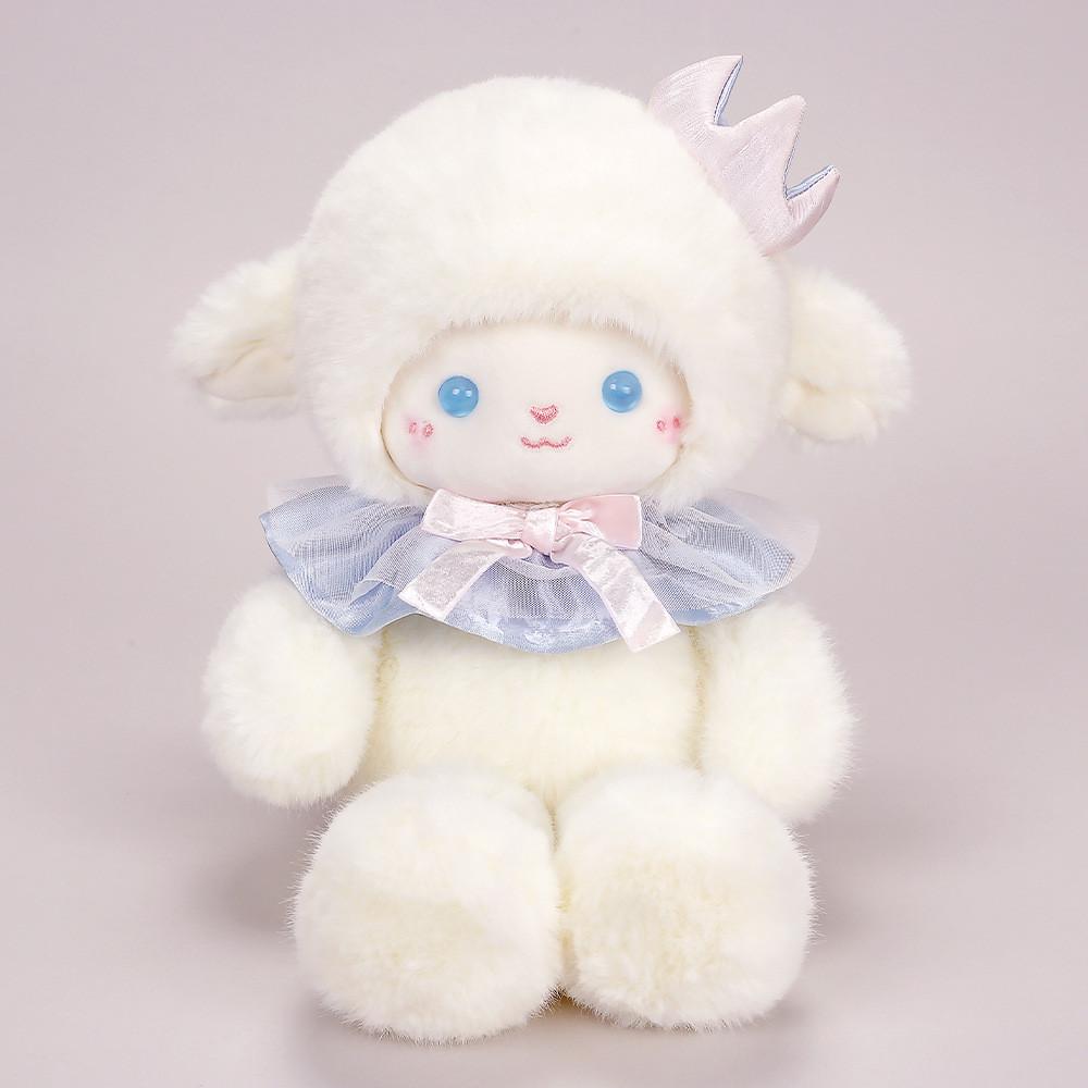Plush Ballet Sheep Toy With Butterfly Bow For Kids Playroom Decor