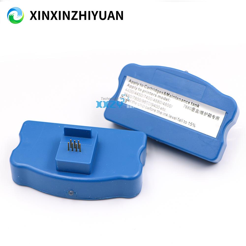 Ink Cartridge Chip Resetter for EPSON 7880/7800/9800/4880/4800/4400/4450/7400/9400 Printer Maintenance Tank Decoder Reset