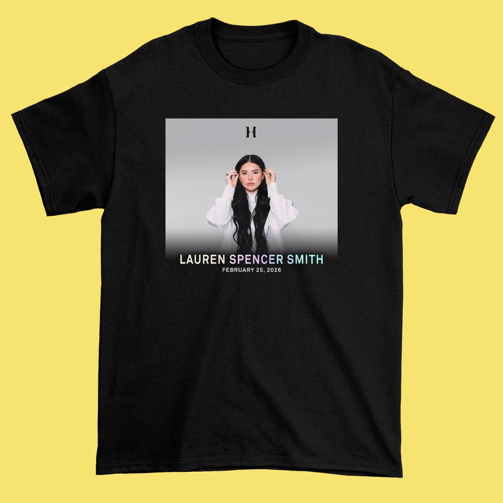 

Lauren Spencer Smith THE ART OF BEING A MESS TOUR February 25 2026 Shirt CL167 Unisex T-Shirt XXXXL