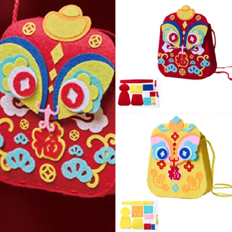Sew Your Own Purses Sewing Bags Kit DIY Handbag Shoulder Bag Making Kits Helps Develop Fine Motor Skill Arts & Crafts
