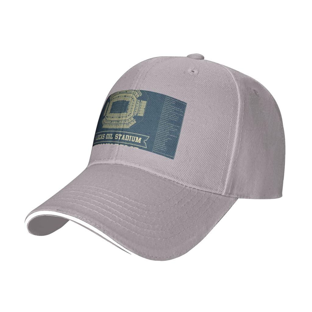 Fashion Indianapolis Colts Lucas Oil Stadium Curved Brim Baseball Cap Couples Polo Cap