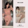 New sexy lingerie deep V backless temptation jumpsuit bed hot neck secretary free uniform