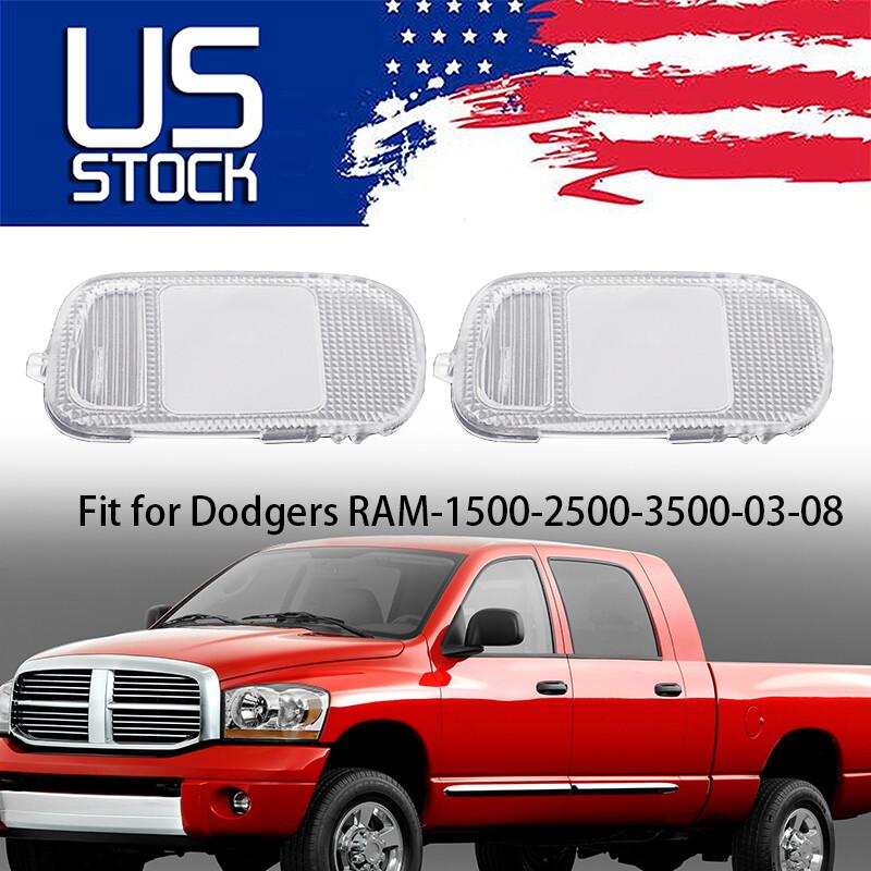 Левый+Правый Для Dodge Ram 2500 1500 3500 Плафон Освещения Салона Прозрачная Крышка Карты 5183270AA
