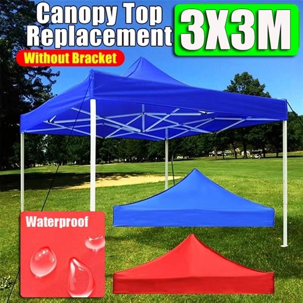 Sun Blocking Gazebo Top Cover Waterproof Sunshade Cover Awning Fabric  Patio Shelter
