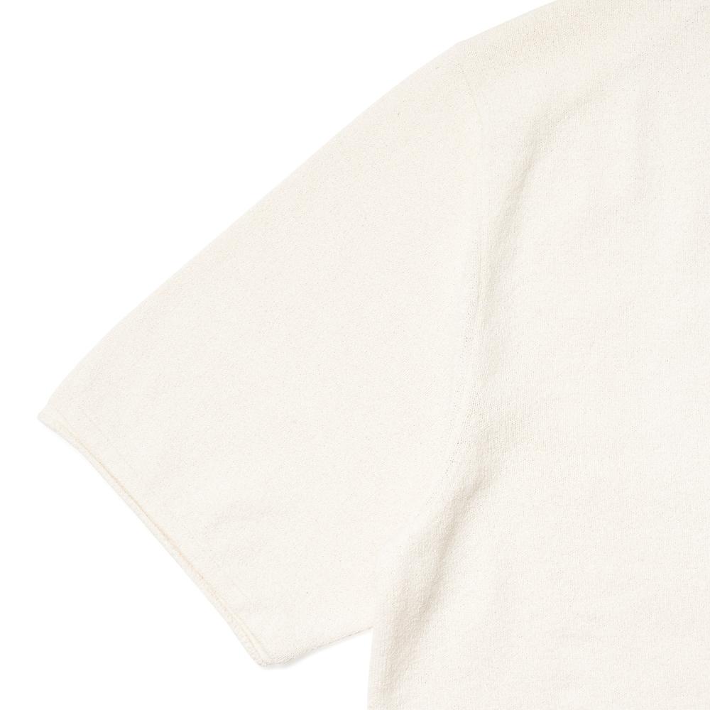 VERNO Boucle Crew-Neck Knit Ivory