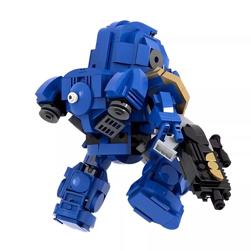 M Building Block Compatible Lego 165180 Space Marine, Puzzle Assembly Robot Toy Model