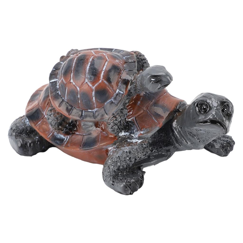 Sea Turtle Ornaments Decoration Synthetic Resin Sea Turtle Figurine Garden Decor for Living Room Bedroom