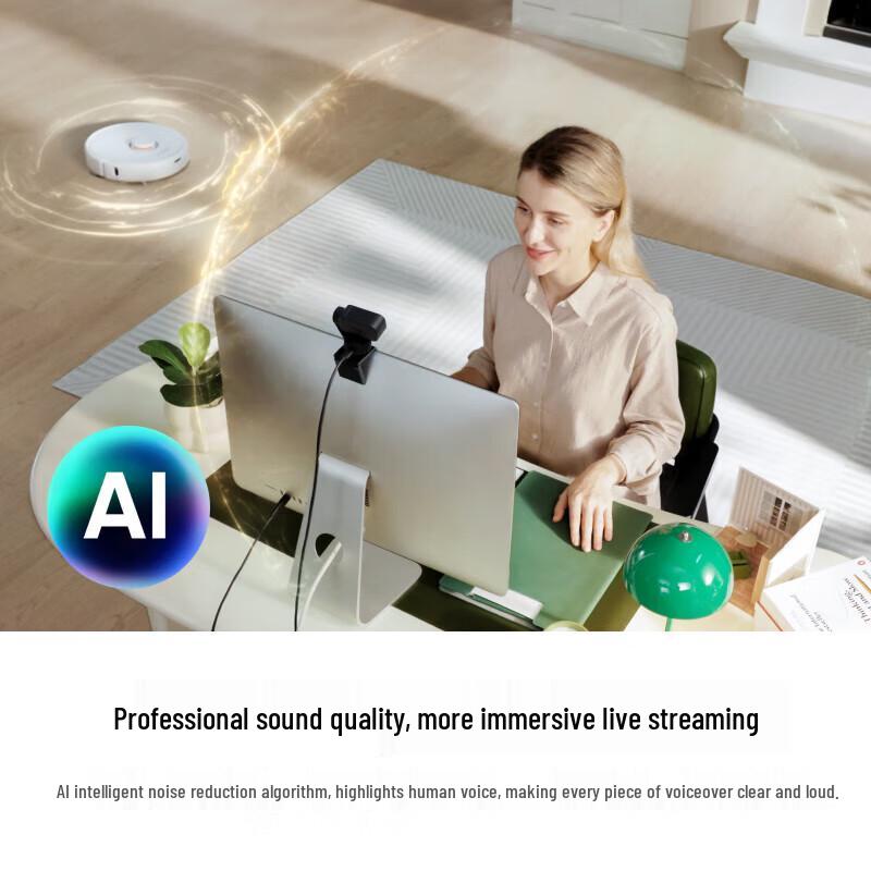 Insta360 Link 2 AI 4K Webcam with Gimbal