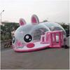 Inflatable Transparent Bubble House Tent - Outdoor Starry Sky Crystal Bouncy Castle for Kids