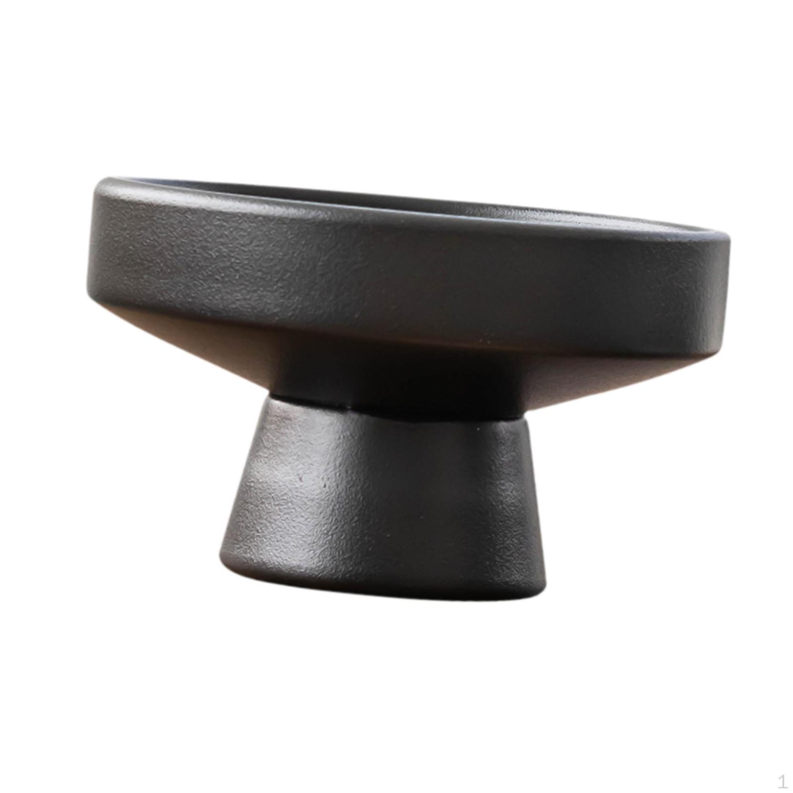 

Керамічний квітковий горщик, контейнер для композицій, флористичний аксесуар, декоративна миска для саду чорний