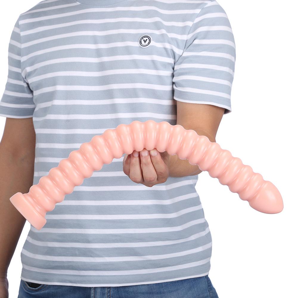 46.5CM Adult Products for Anal Spiral Big Dildo Anal Plug BDSM Women's Sex Toys Masturbator Fisting Big Penis
