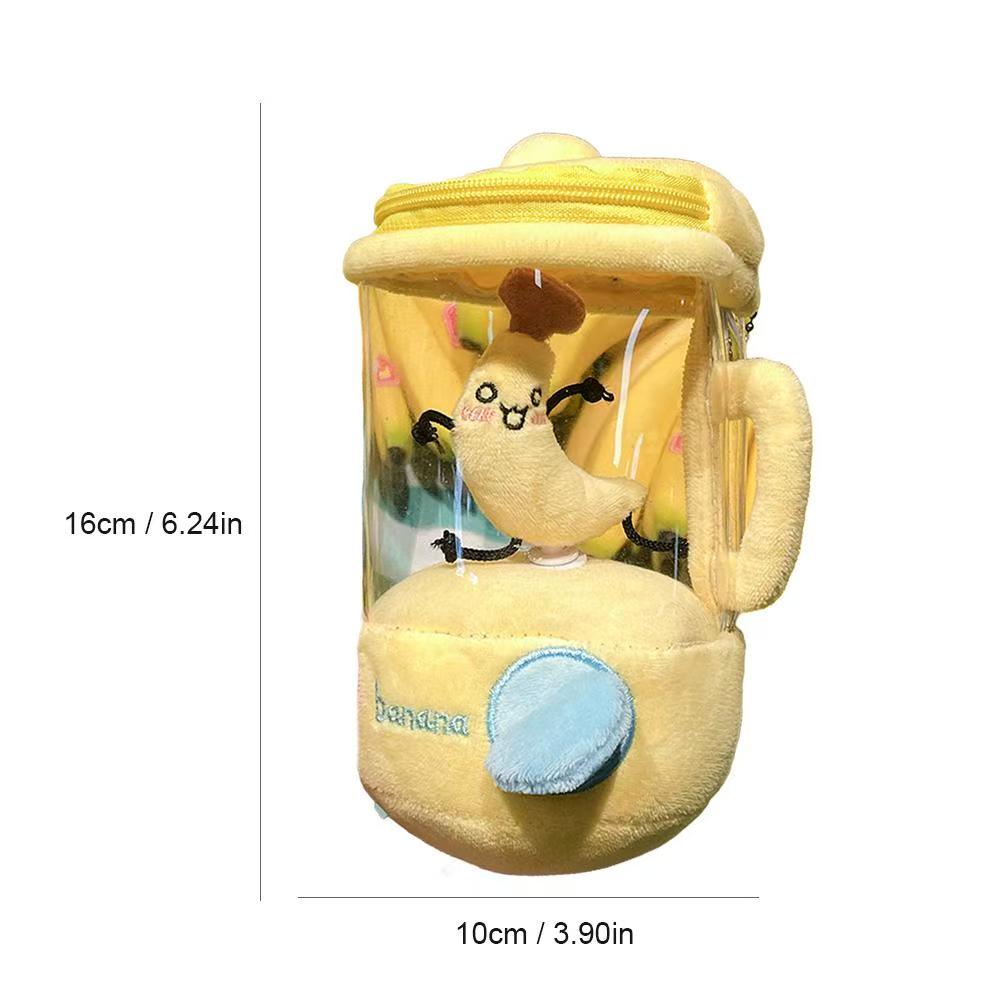 Orange Juicer Plush Toy Funny Drawstring Rotating Carrot Watermelon Banana Lemon Avocado Strawberry Pull Cartoon Stuffed Doll Creative Kid Party Gift