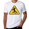 Warning Toy Plastic Bricks Tshirt Casual Daily Wear Short Sleeve Top