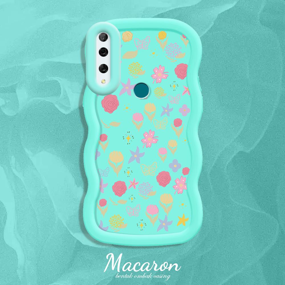 

Окрашенный узор Big Wave Edge Мягкий силиконовый материал Macaron чехол для телефона противоударный защитный резиновый чехол для iPhone Huawei Honor Infinix Tecno Infinix Smart 4