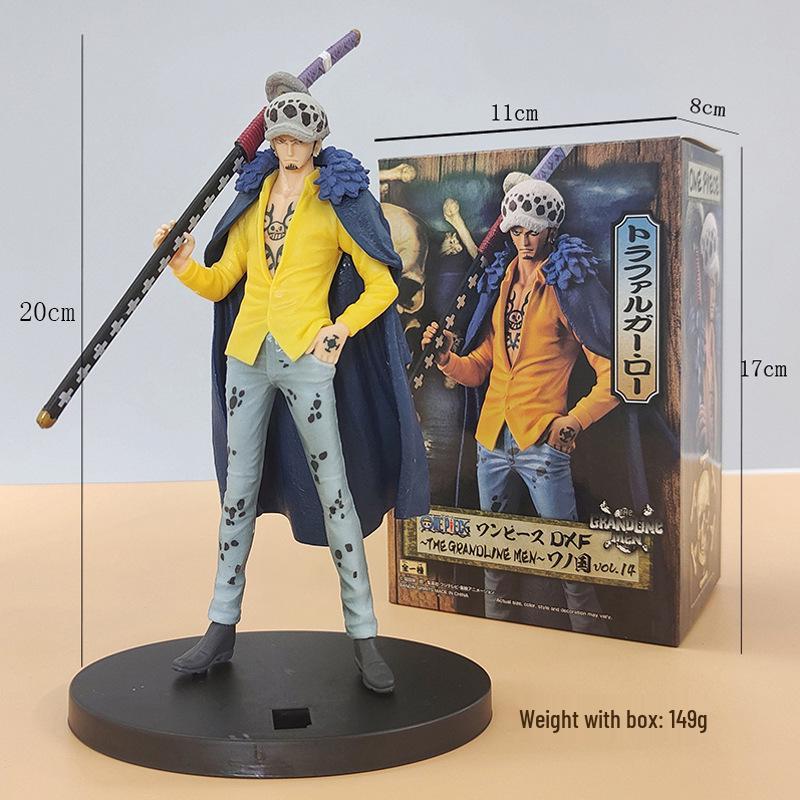 One Piece Onigashima Luffy, Zoro, Ace, & Sanji Anime Figurine Set