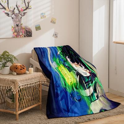My Hero Academy Series Flannel Blanket 3D Printed Sofa Blanket Thickened Blanket Batch