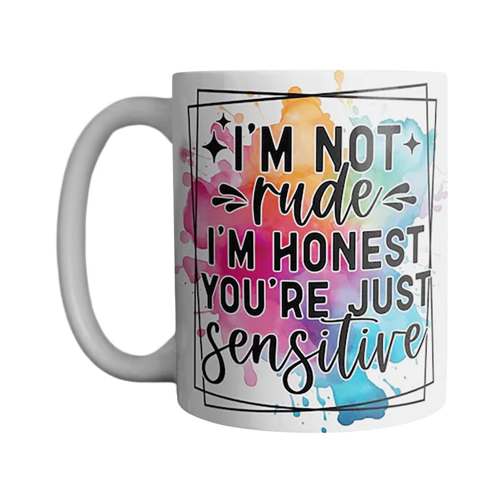 Creative New Ceramic Kitchen Fun Black Coffee Cup