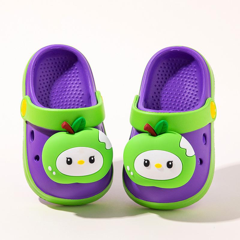 

Boys Shoes, Girls Beach Shoes, Breathable, Cute, Cartoon Style 130 зеленого яблока