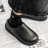 Outdoor Half Slippers for Men Comfortable Slip On Man Loafers Breathable Lightweight Casual Shoes Soft Sole Lazy Walking Shoes