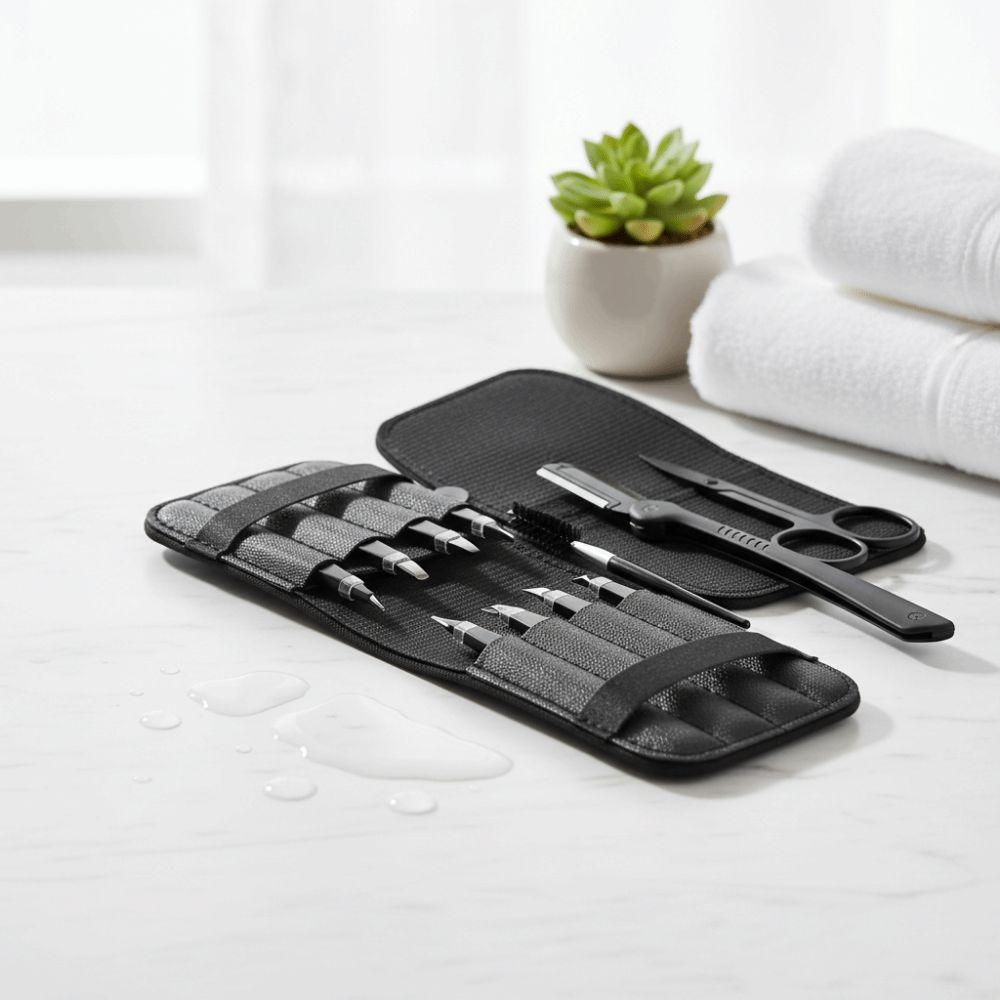 Multipurpose Eyebrow Tweezers Kit Professional Eyebrow Scissors Precision Tweezer Kit  Daily Beauty