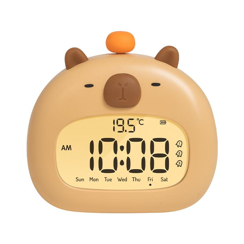 

Animal Desktop Decorative Light Alarm Clock Cute Capybara Koala Panda Night Light Children s Alarm Clock Indoor Decoration Gift