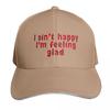 I Am Feeling Glad Baseball Cap Sunhat Fun Hats Cosplay New In Hat Womens Hats For The Sun Unisexs