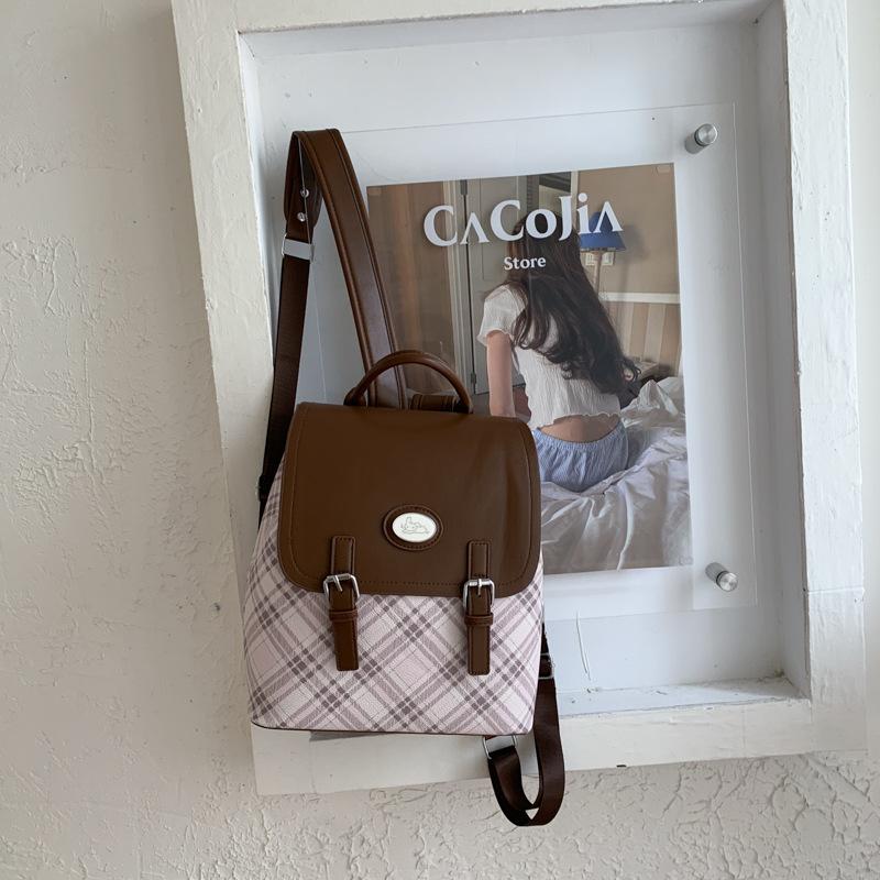 

Модный рюкзак для поездок на работу в стиле ретро, женский рюкзак большой вместимости, новый рюкзак в стиле колледжа для учебы и повседневной носки