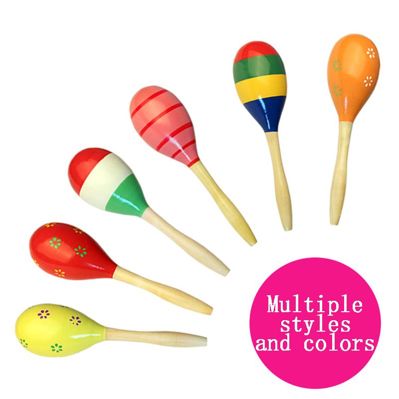 2 Stück Sandhämmer Holzspielzeug 2 Größen verfügbar Musikinstrument Kinder Orff-Instrumente Gehirnfördernde Montessori-Spiele TMZ