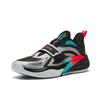 Anta Kai 1 Kyrie 1 Offensive Kaleidoscope Cushioning Anti-Slip Low-Top Basketball Shoes Men Sneaker Black Silver 112431102S-4