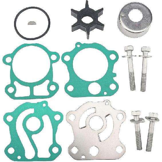 68D-WG078-00 Water Pump Impeller Kit For Yamaha Outboard 2/4 Stroke 4 5 HP Engines 67D-WG078-00-00 6E0-W0078-02-00