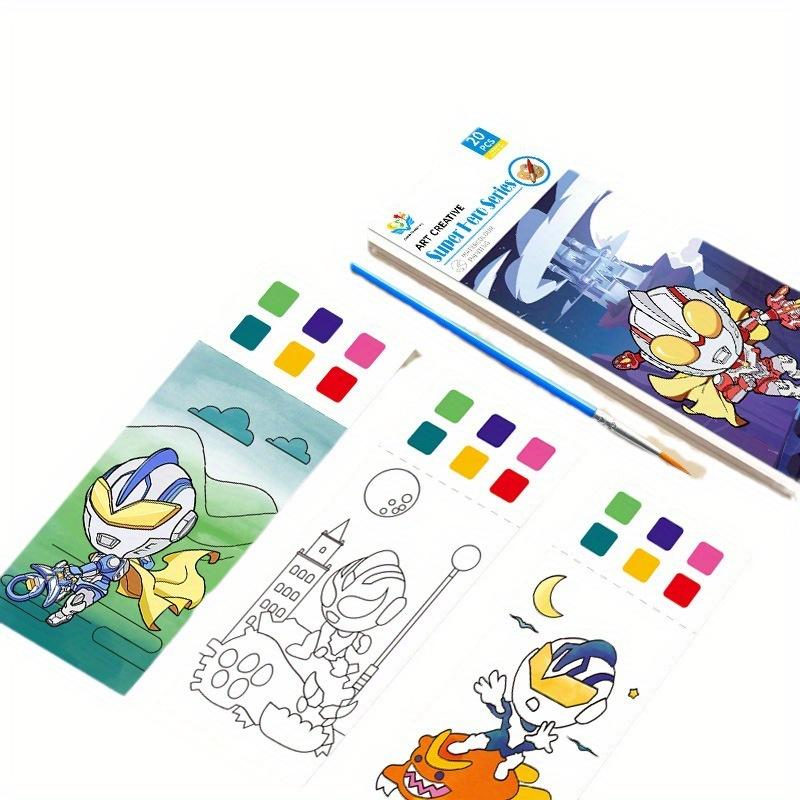 Coloring Book Kids Drawing & Painting Coloring Book - Educational Art Supplies for Creative Learning, Gift for Boys & Girls