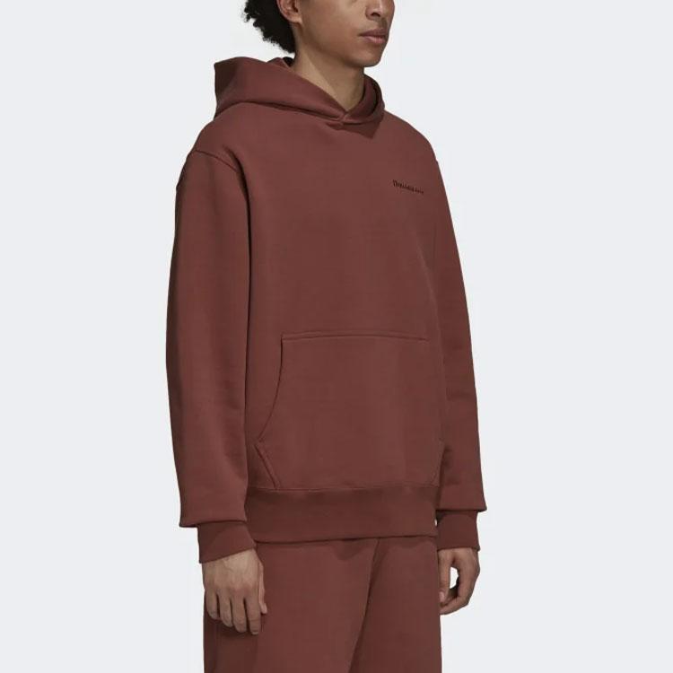 Adidas Originals Trefoil Casual Sport Hoodie Men Hoodie Dark-Brown H58292