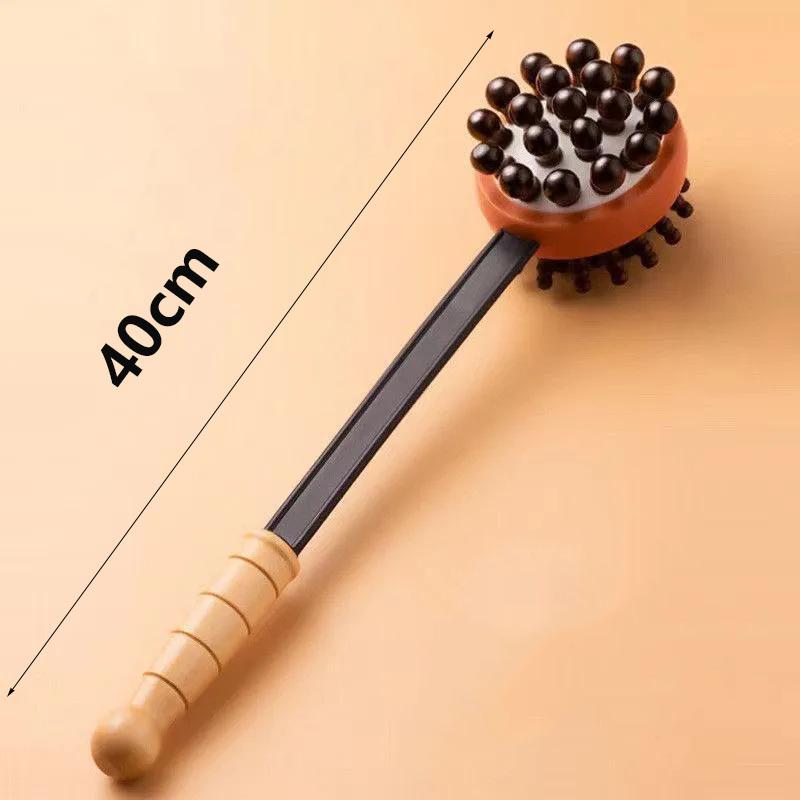 

Ручной деревянный массажный молоток, массажер с постукиванием по меридианам, растяжка спины, шеи и плеч, молоток для спины пожилых людей