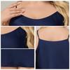 Womens Satin Chiffon Sleep Dress Plus Size V-Neck Sleeveless Nightgown Home Lounge Comfort