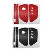 Car Key Accessory Adhesive Film Decorative Cover with Carbon Fiber Finish Long Lasting Bond Quick Fixing for Golf