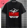 Funny Fpv Drone  Quadcopter Graphic Tshirt With Depressed Drone Needs A Friend Slogan Pure Cotton Short Sleeve Casual Tshirt