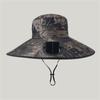 Solar Powered USB Charging Fan Hat With 3 Adjustable Speeds For Outdoor Use Such As Hiking And Fishing