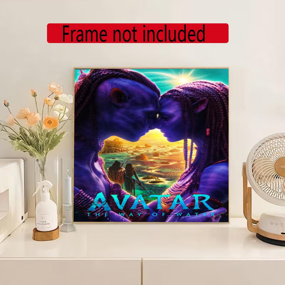 Avatar Diamond Painting Round Diamond Mosaic Rhinestones Diamond Embroidery Craft Kit Wall Decor Without Frame